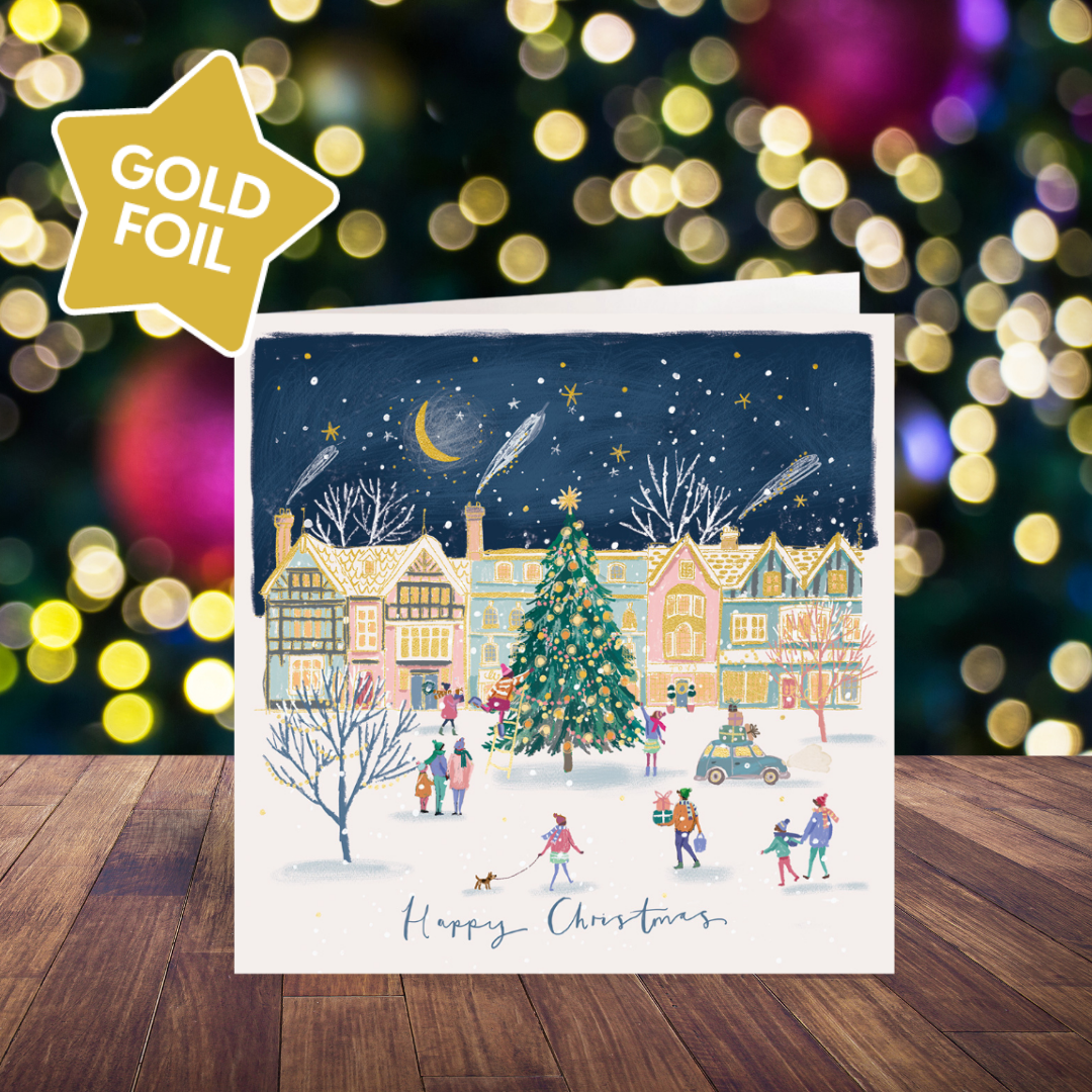 Christmas Village card pack