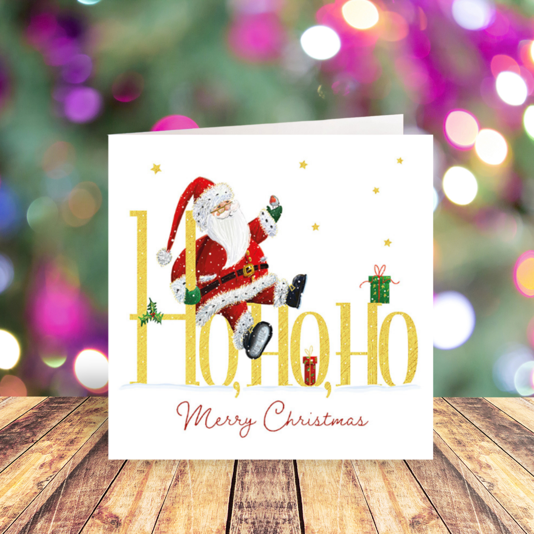 Ho Ho Ho Santa cards