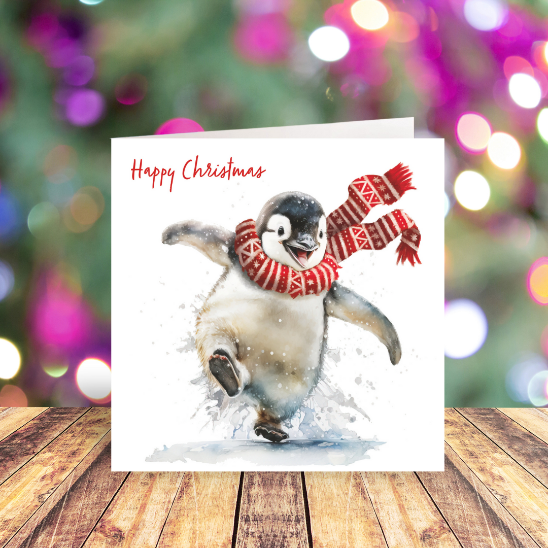 Happy Penguin cards
