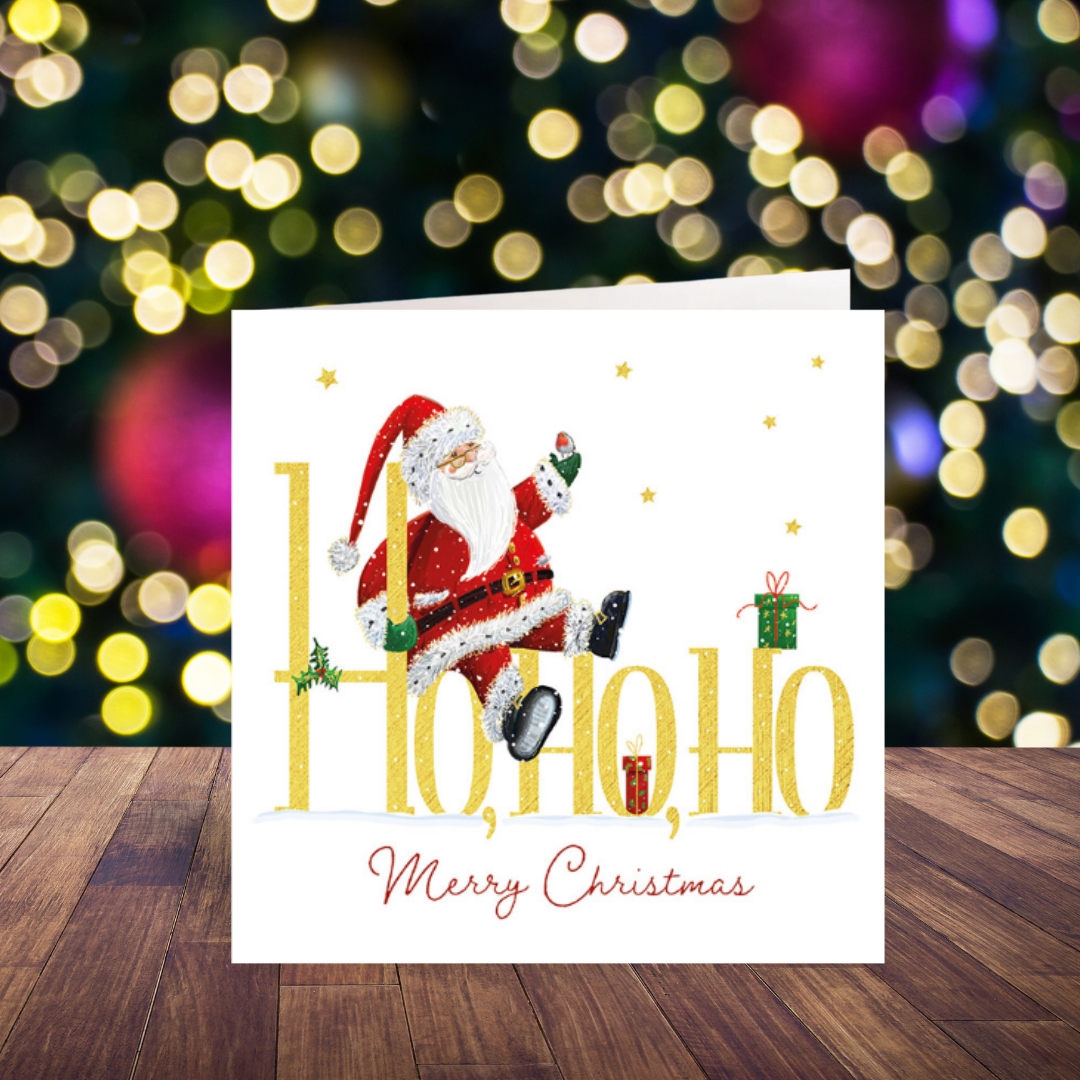 Ho Ho Ho Santa cards