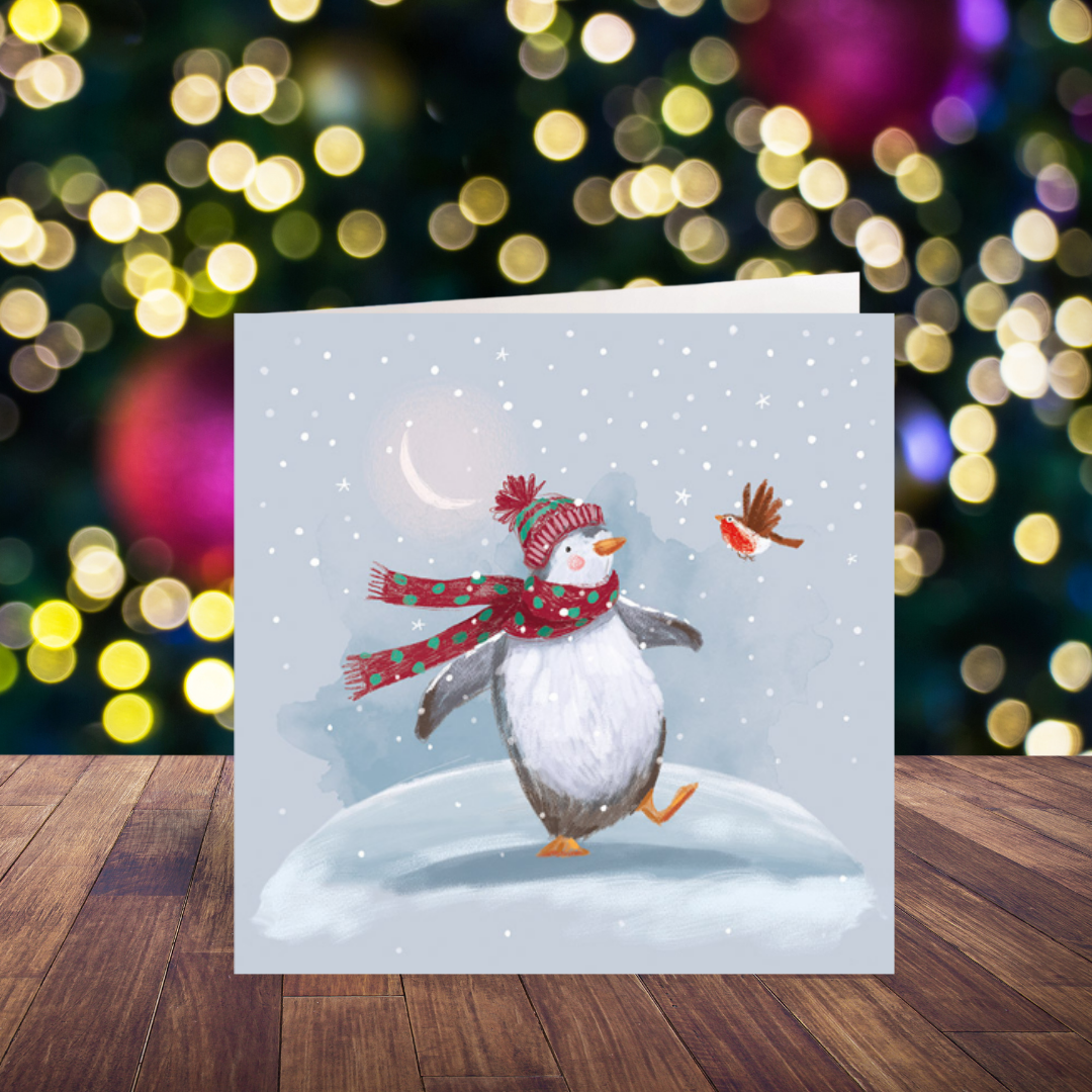 Out In The Snow cards