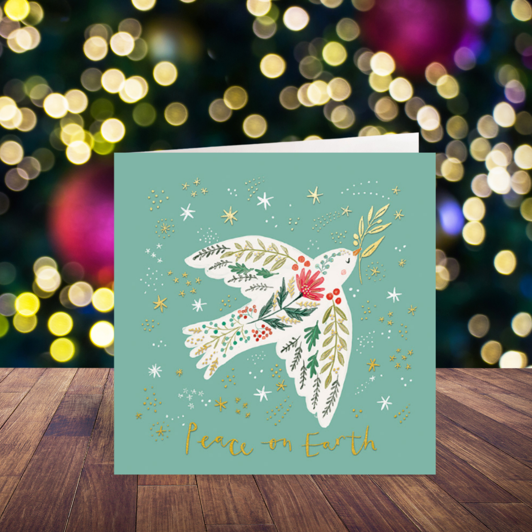 Peace On Earth Dove cards