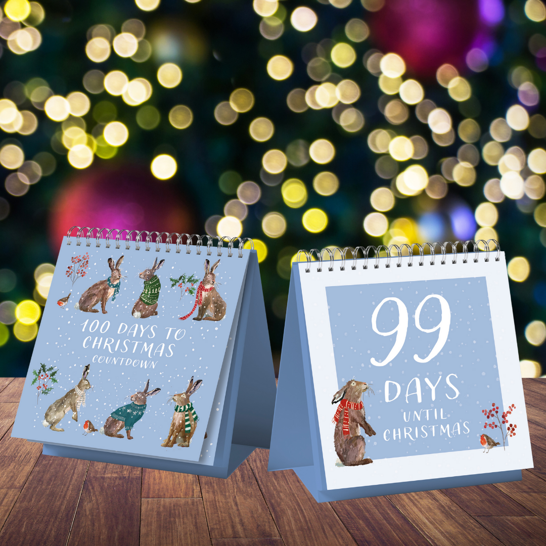 Winter Hares Christmas Countdown Calendar