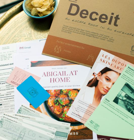 The Deceit - escape room in an envelope