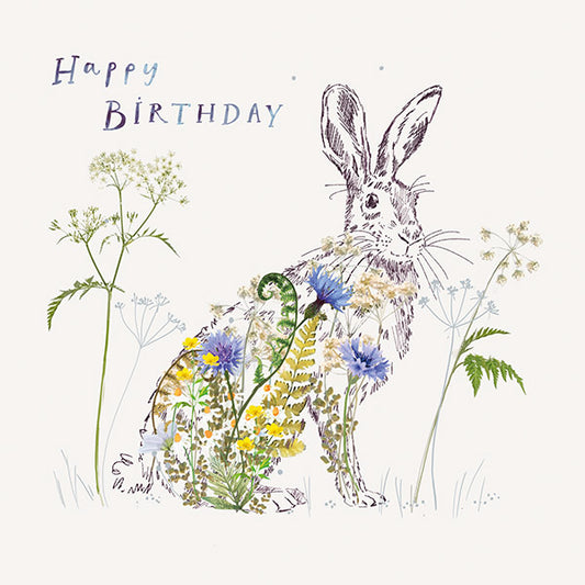 Meadow Hare card
