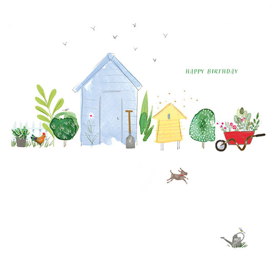 Potting Shed card