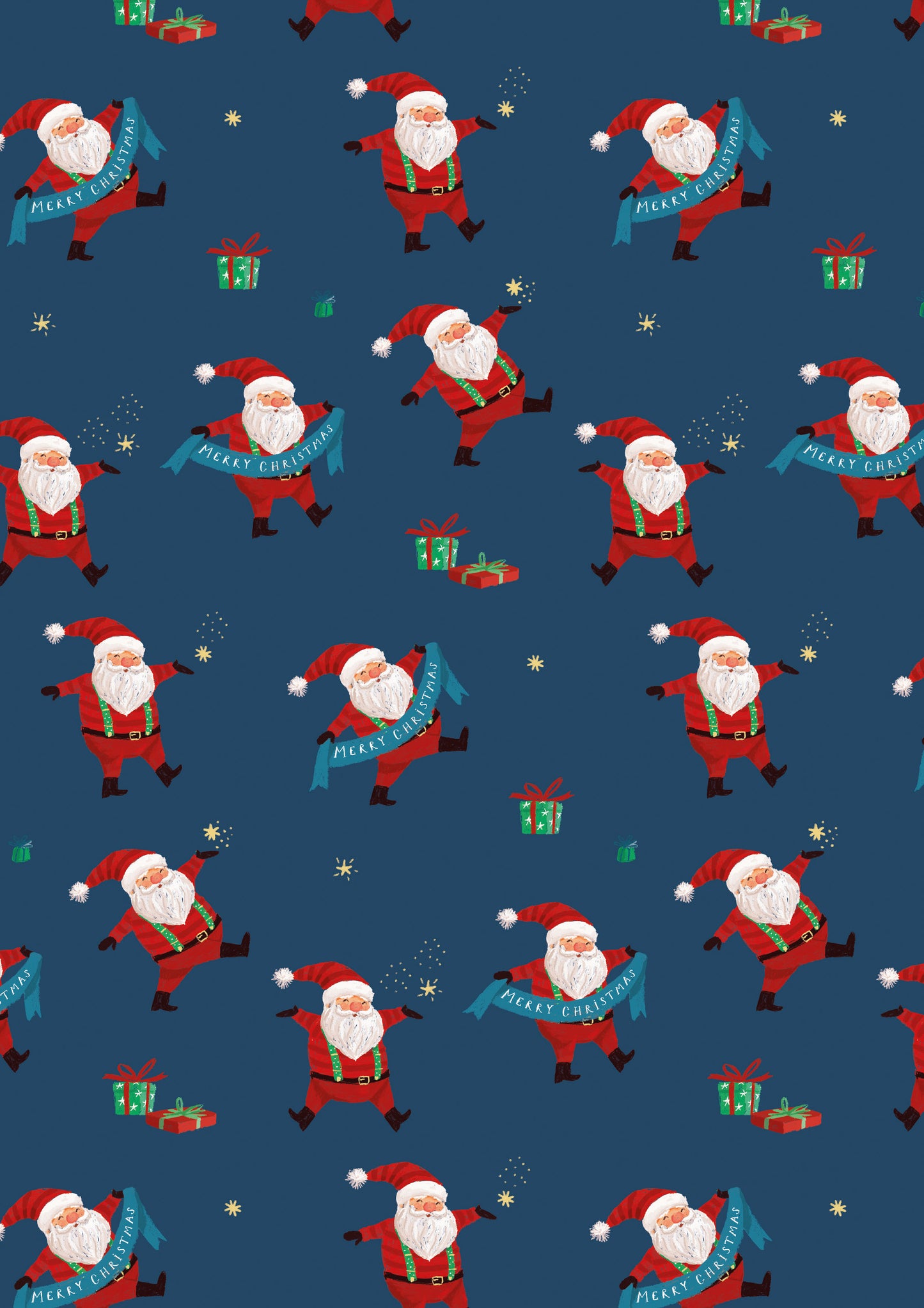 Santa Party gift wraps