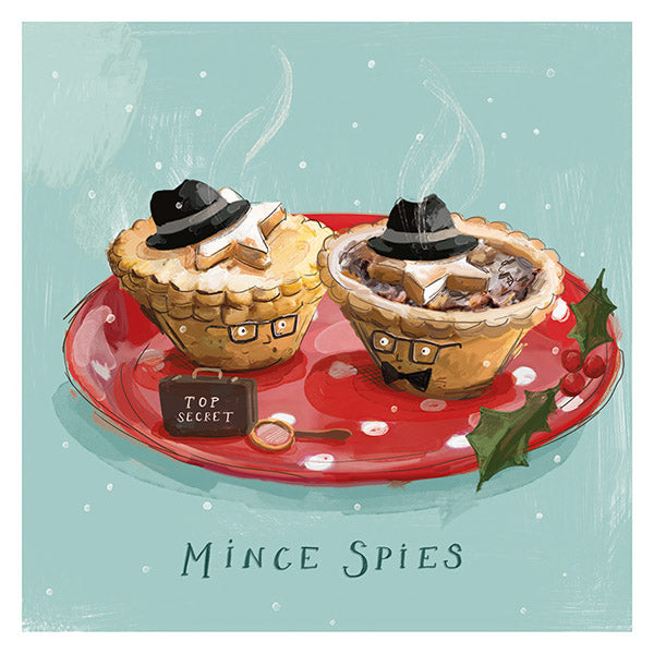 Mince Spies and Twist And Sprout cards twin pack