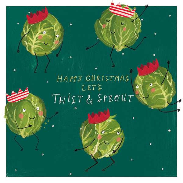 Mince Spies and Twist And Sprout cards twin pack
