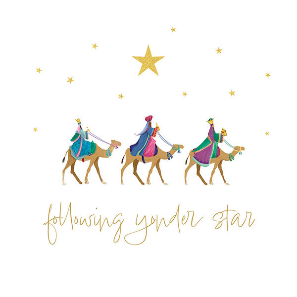 Joy To The World and Follow The Star cards twin pack