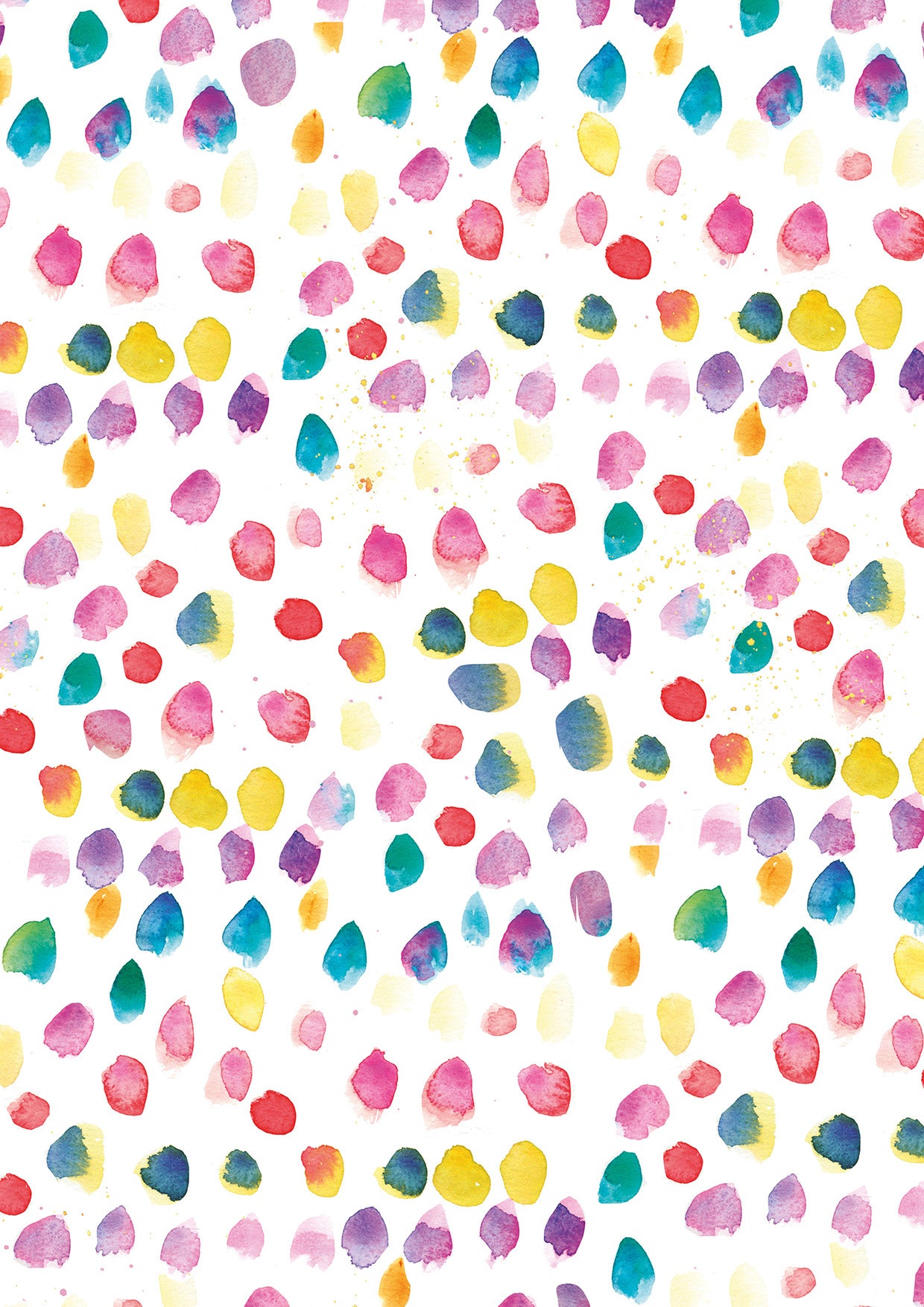 Colourful Dots gift wrap