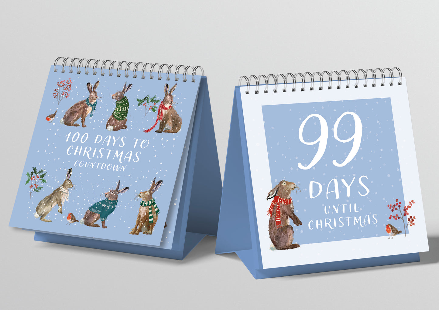 Winter Hares Christmas Countdown Calendar