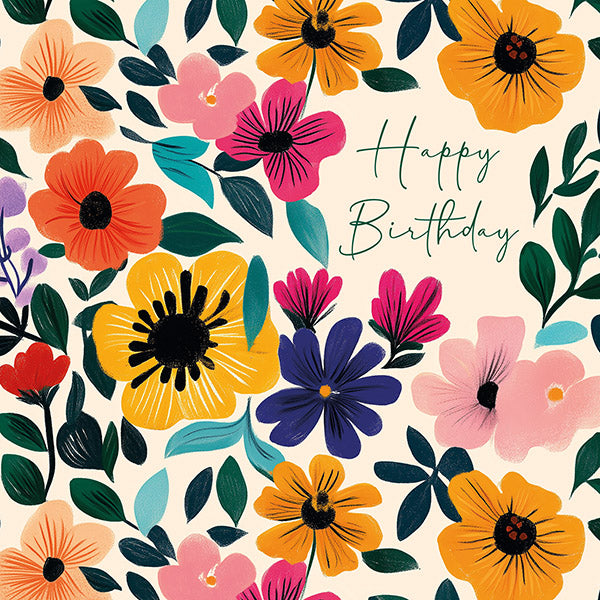 Happy Daisy Birthday card