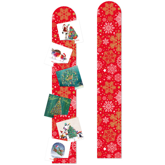 Snowflake card hanger