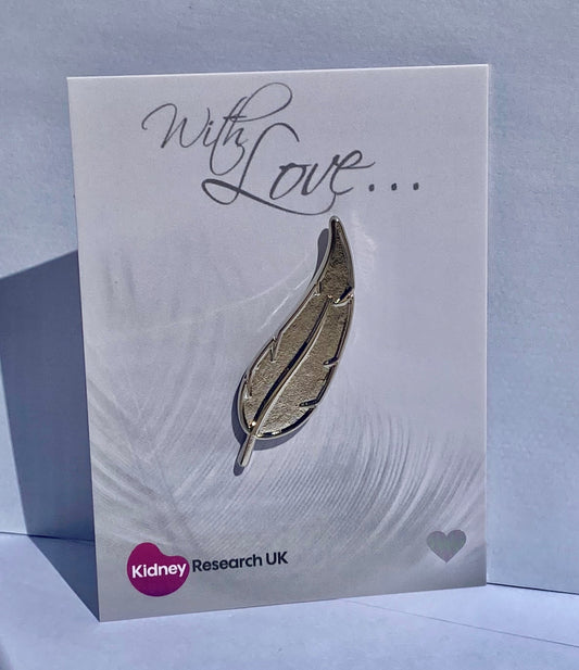 Feather Pin Badge