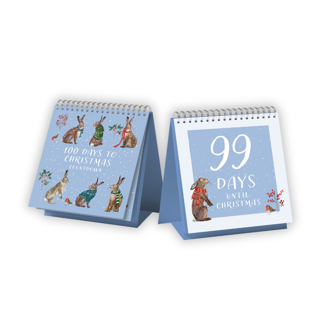 Winter Hares Christmas Countdown Calendar