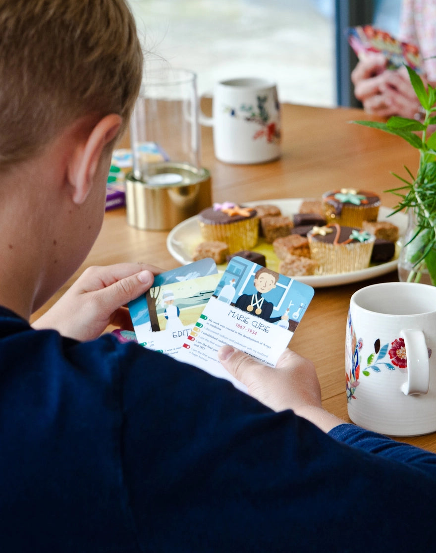 Award Winning Scientists Family Card Game