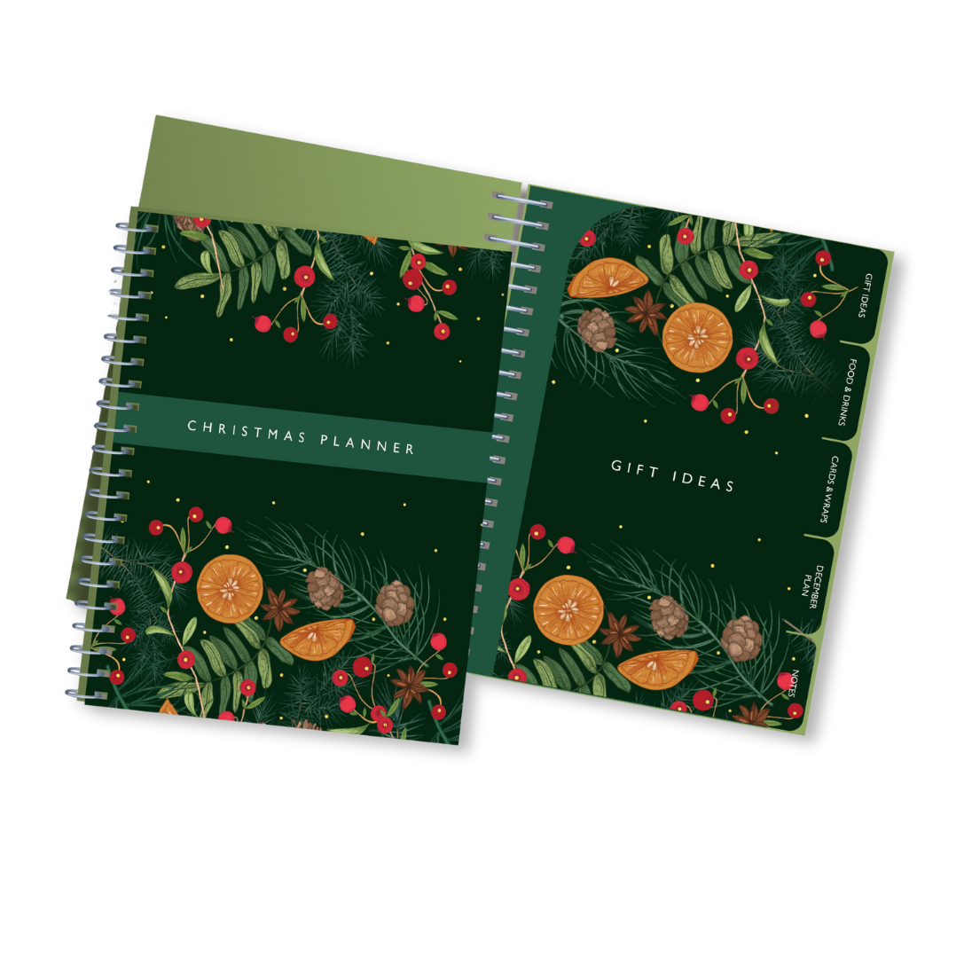 Botanical Christmas Planner