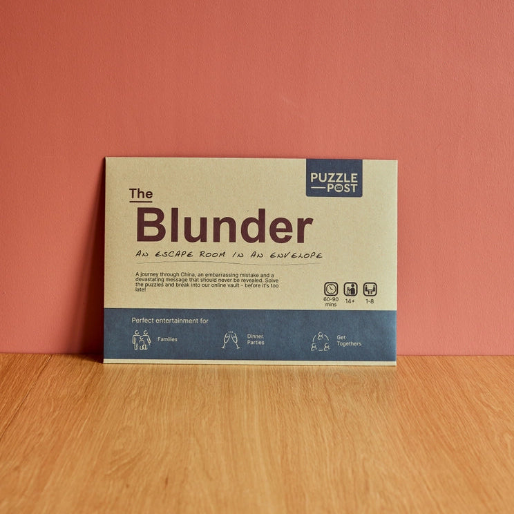 The Blunder - escape room in an envelope