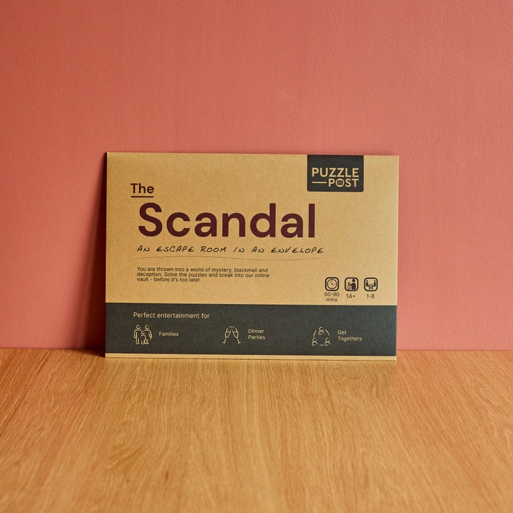 The Scandal - escape room in an envelope
