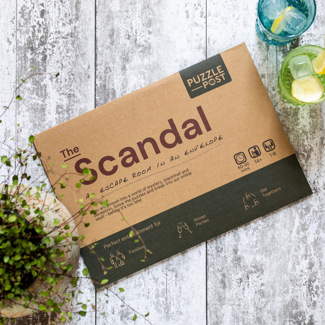 The Scandal - escape room in an envelope