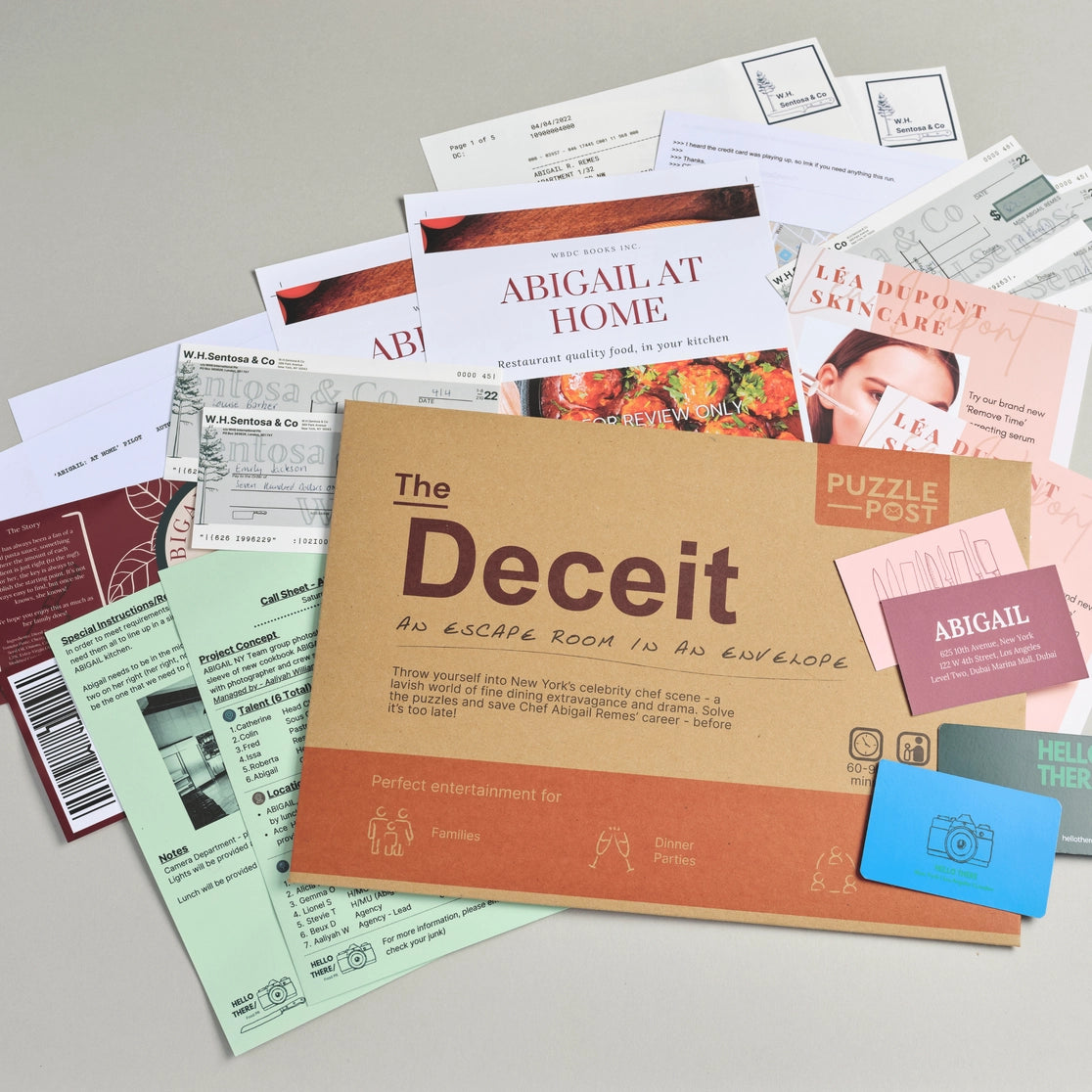 The Deceit - escape room in an envelope