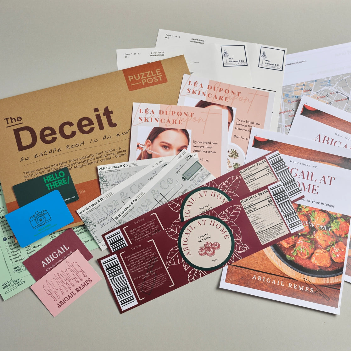 The Deceit - escape room in an envelope