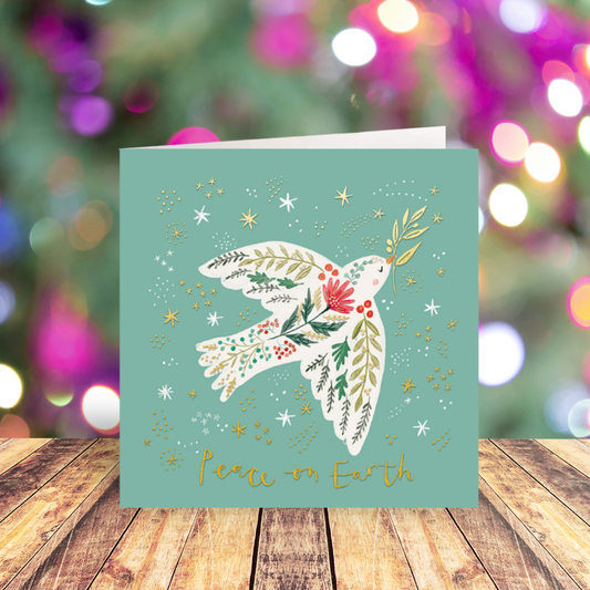 Peace On Earth Dove cards