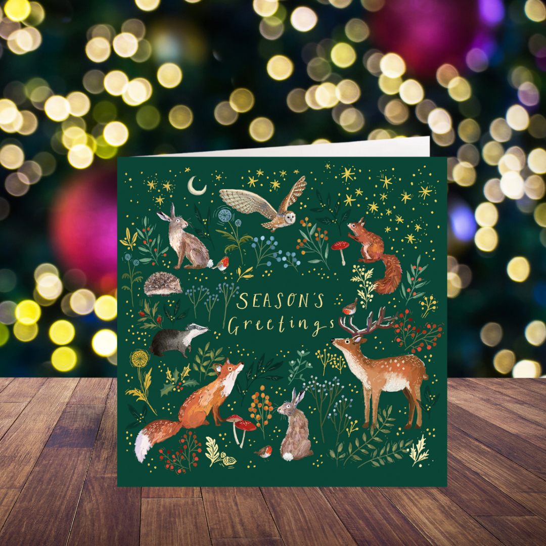 Enchanted Christmas card pack