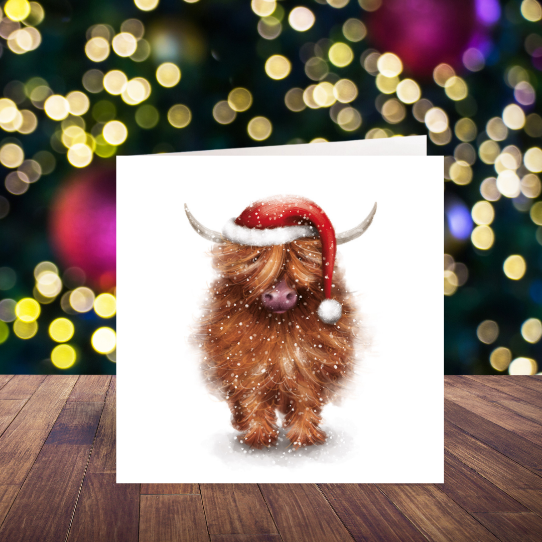 Fluffy Cow card pack