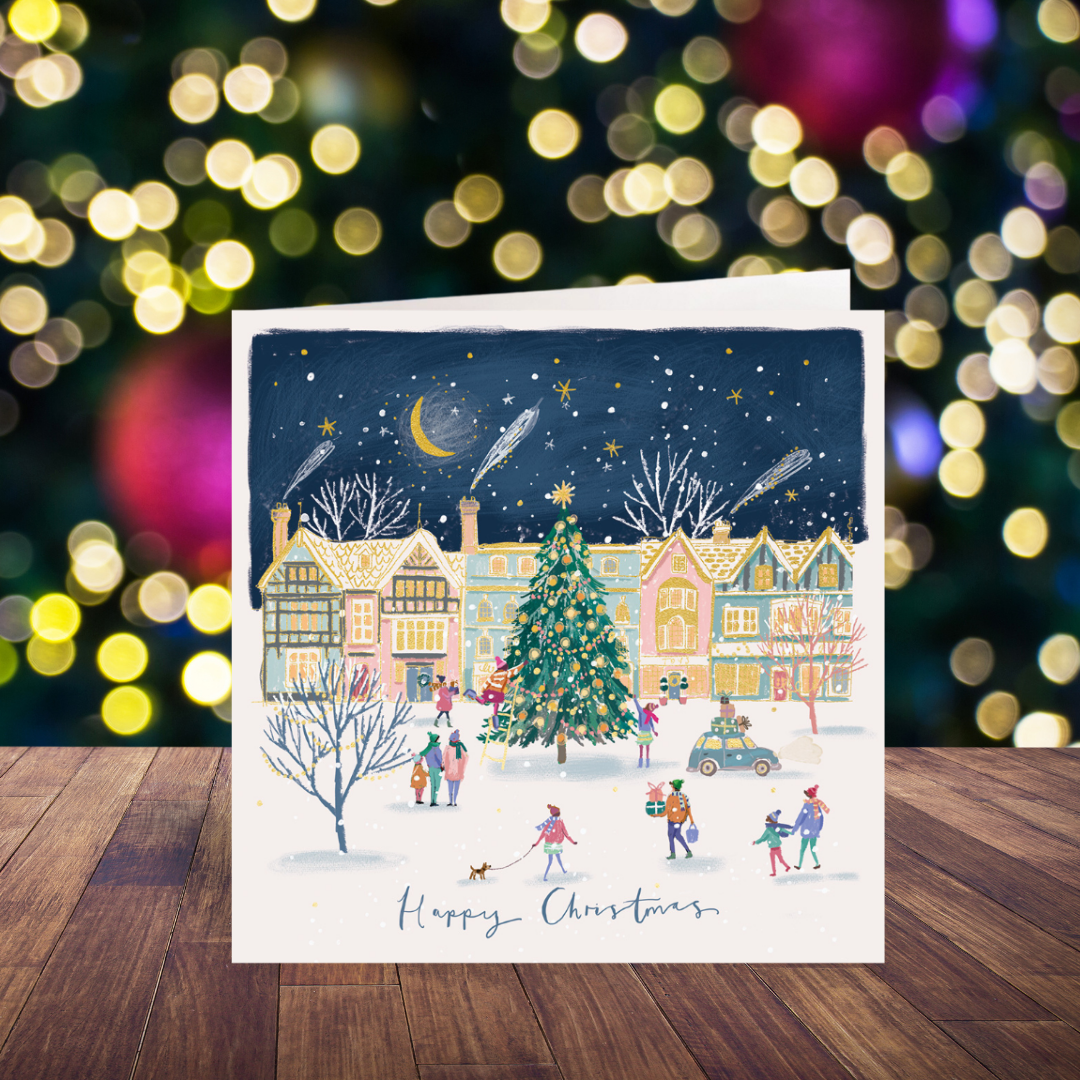 Christmas Village card pack