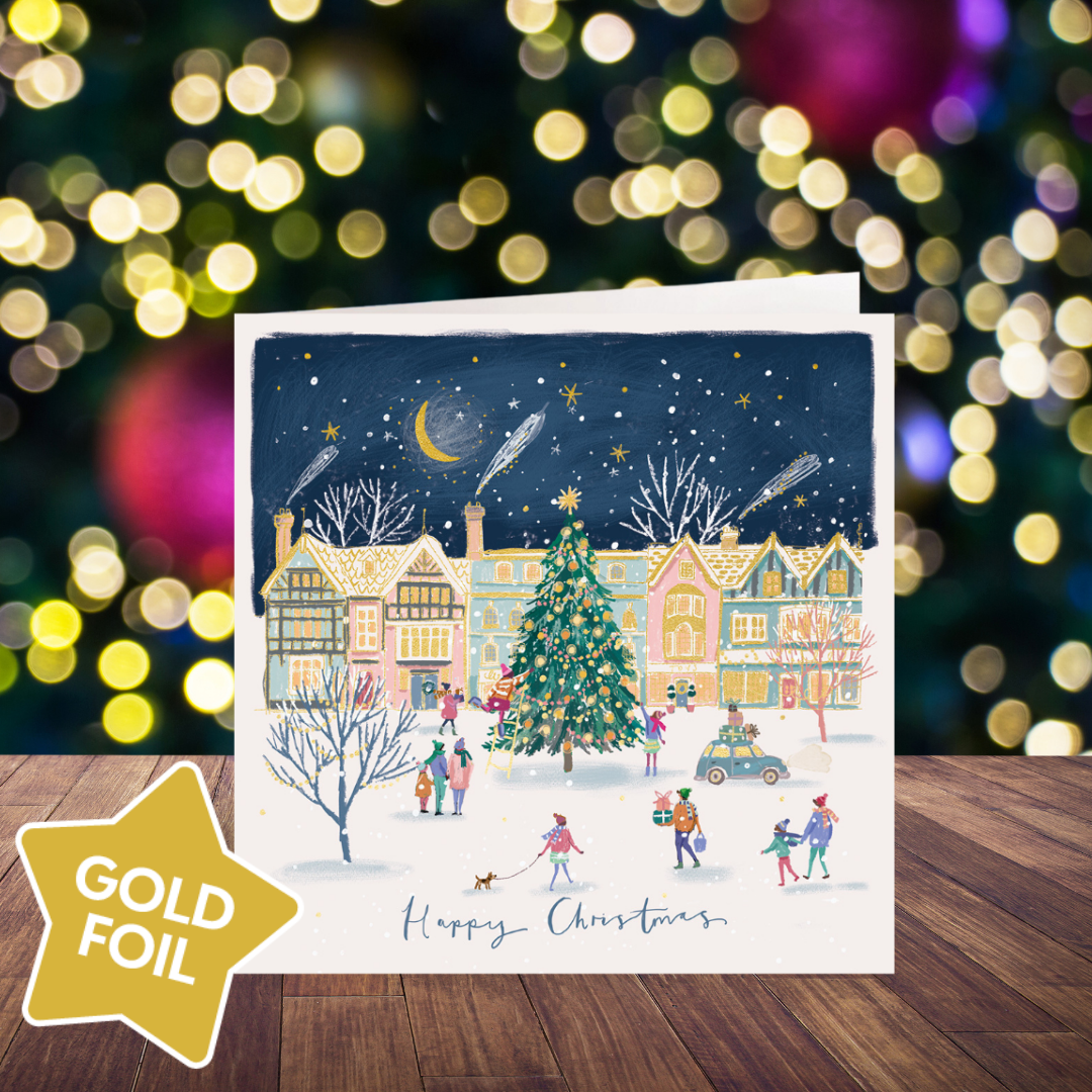 Christmas Village card pack