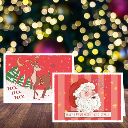 Christmas money wallet twin pack