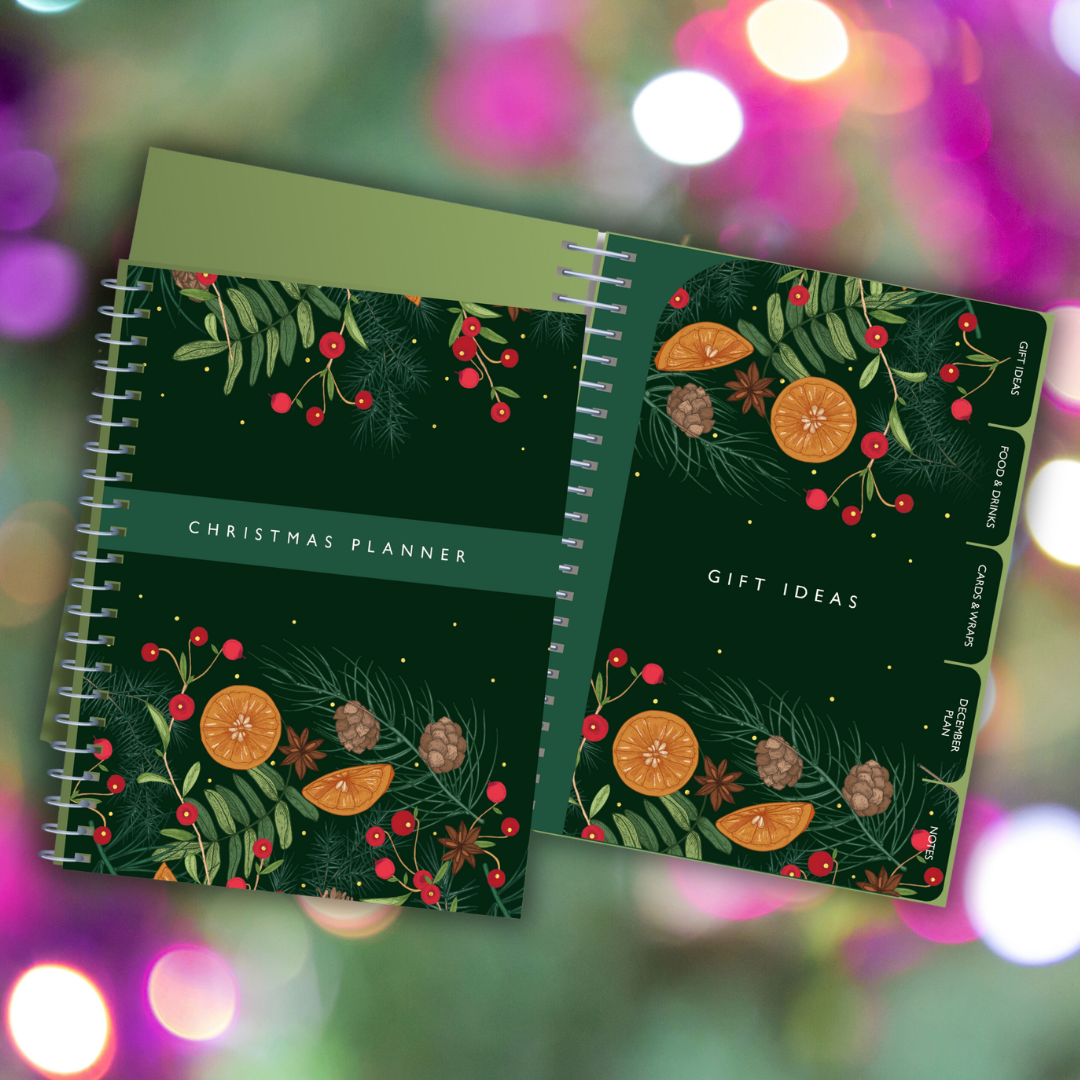 Botanical Christmas Planner