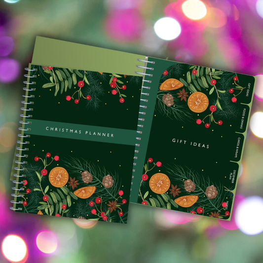 Botanical Christmas Planner