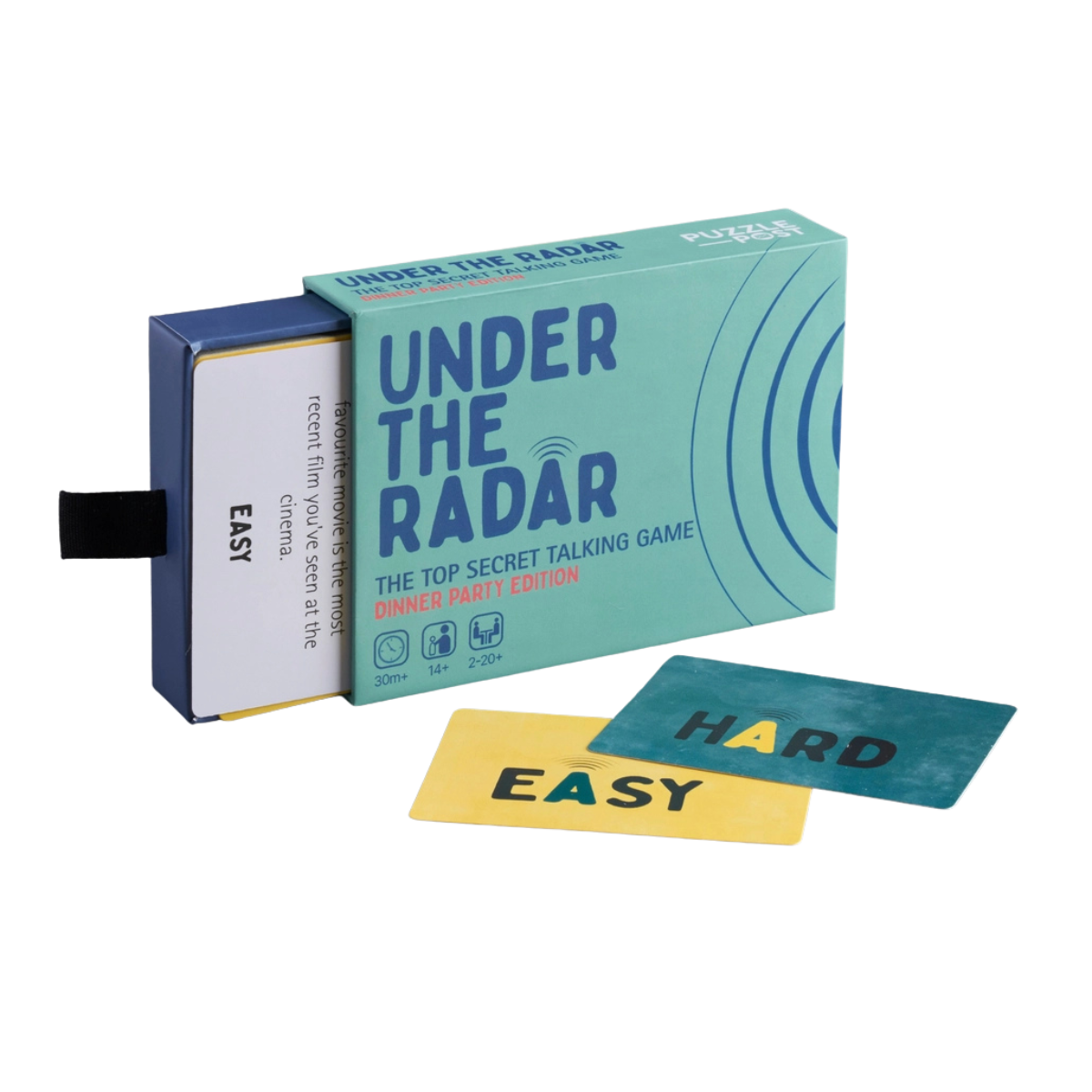 Under The Radar - dinner party game