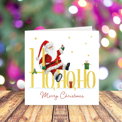 Ho Ho Ho Santa cards