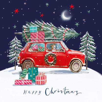 Delivering Christmas card pack