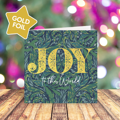 Joy to the World Wreath cards