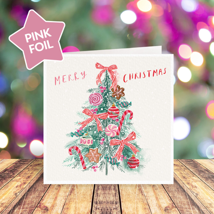 Sweet Christmas card twin pack