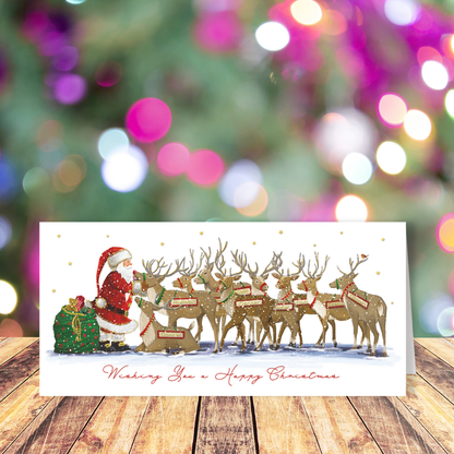 Santa's Helpers money wallet