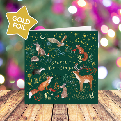 Enchanted Christmas card pack