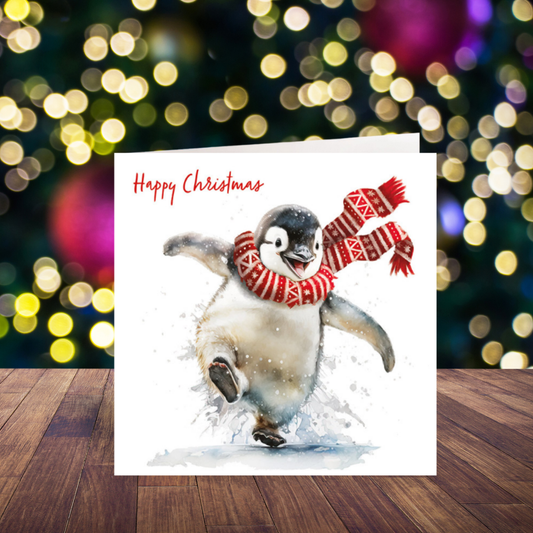 Happy Penguin cards