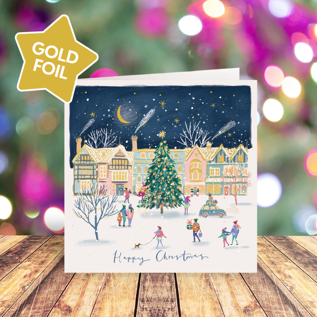 Christmas Village card pack