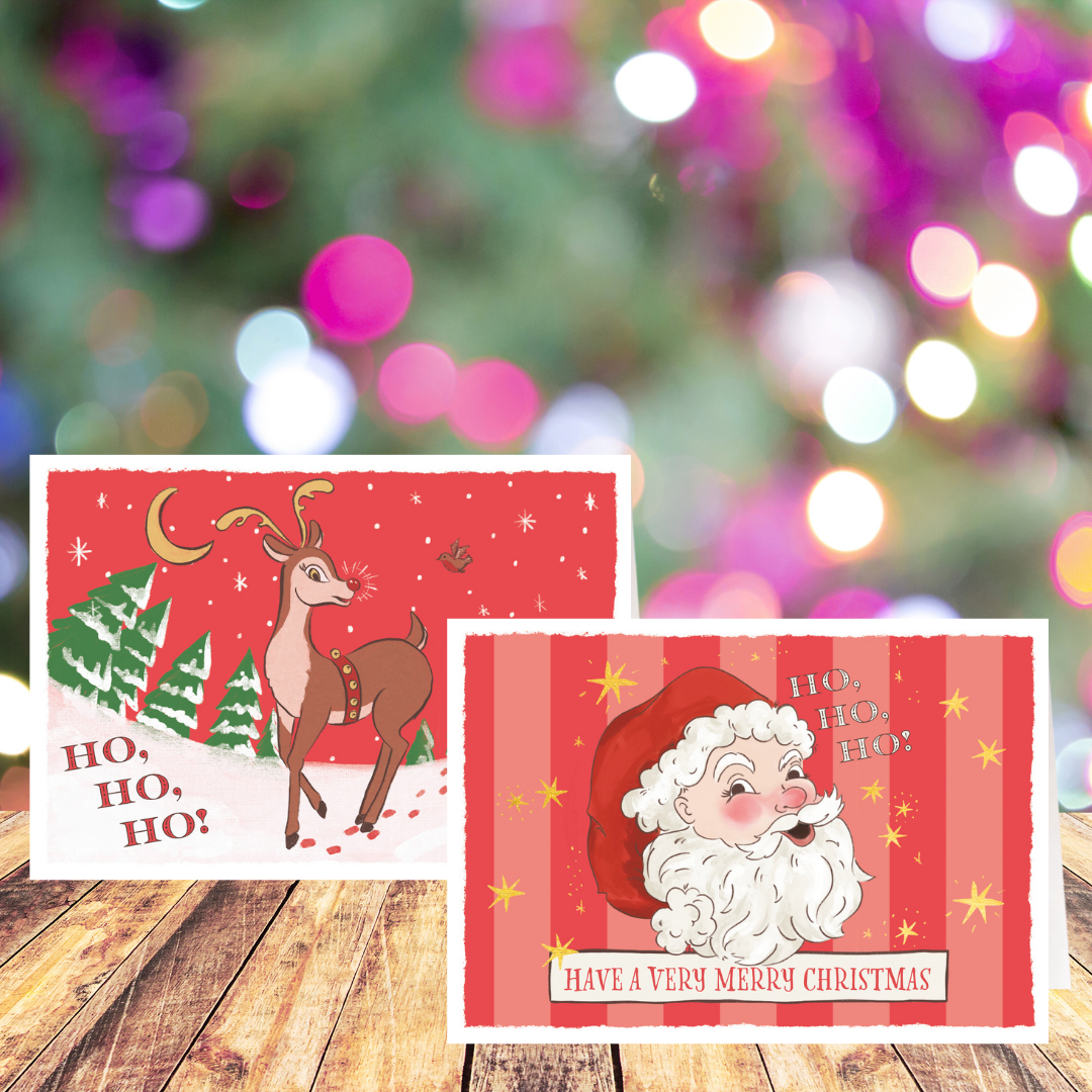 Christmas money wallet twin pack