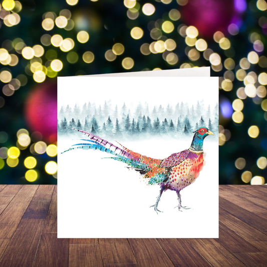 Christmas Pheasant cards