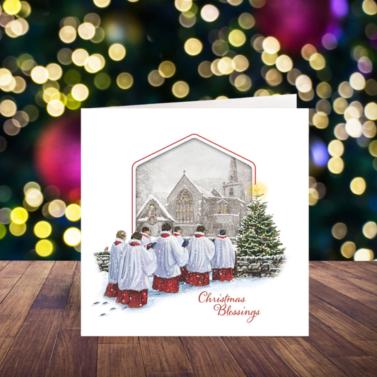 Festive Choir cards