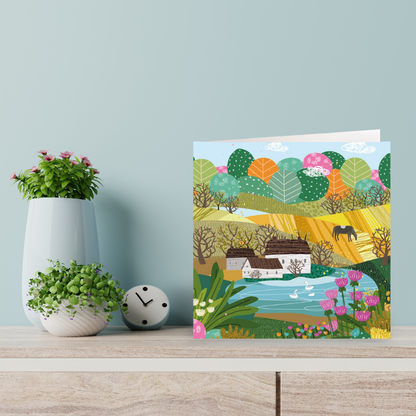 Bright Countryside card