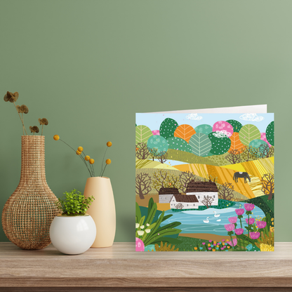 Bright Countryside card
