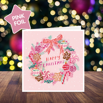 Sweet Christmas card twin pack